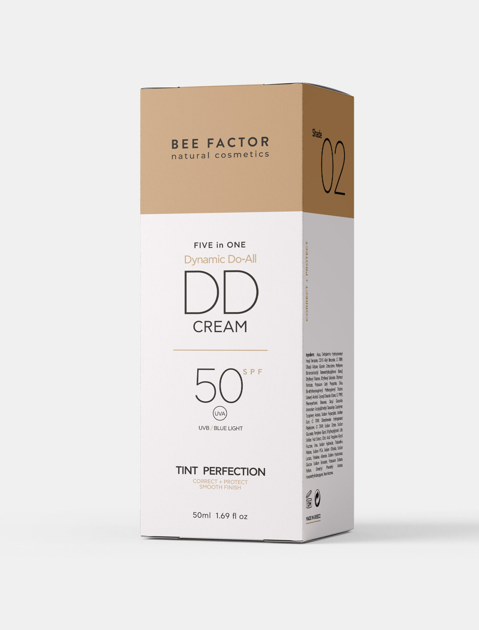 5σε1 DD Κρέμα Προσώπου SPF50 – Απόχρωση 02 BEE FACTOR - Image 2