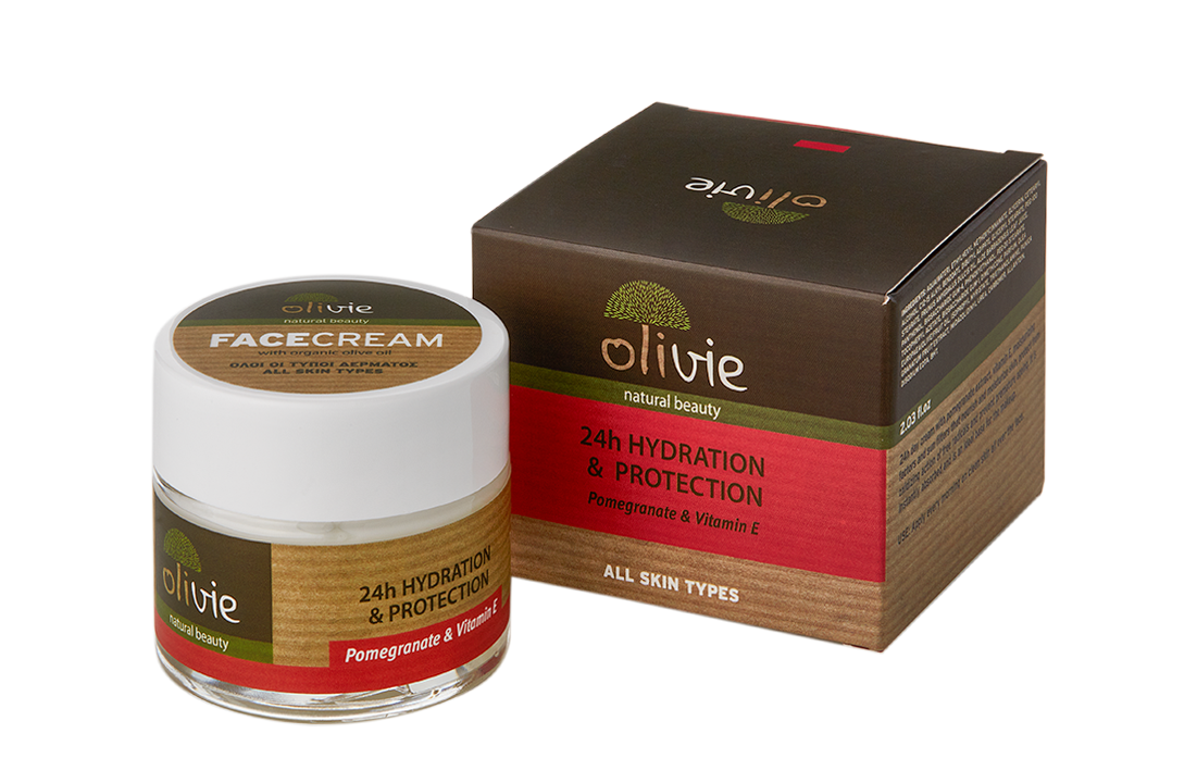 Face Cream Olivie POMEGRANATE & VITAMIN E