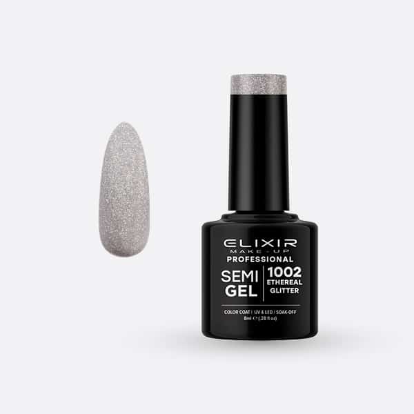 Elixir Ημιμόνιμο βερνίκι 8ml – #1002 (Ethereal Glitter)