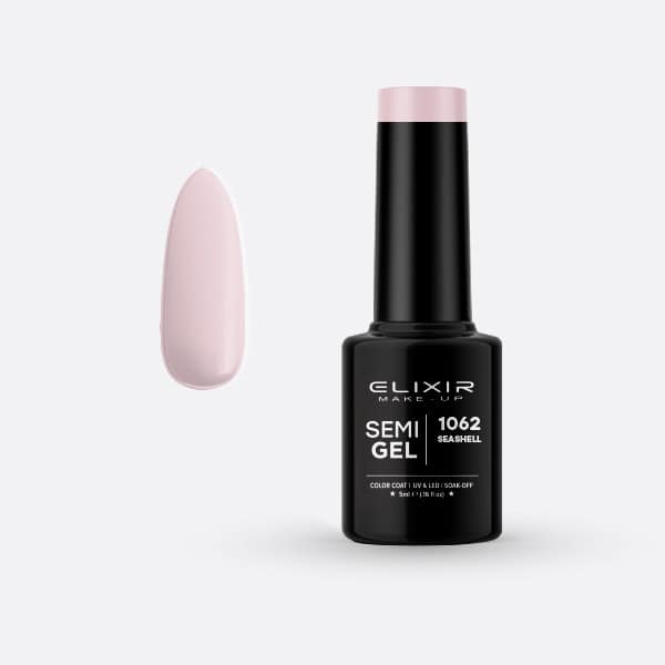 Elixir Ημιμόνιμο βερνίκι 5ml – #1062 (Seashell)