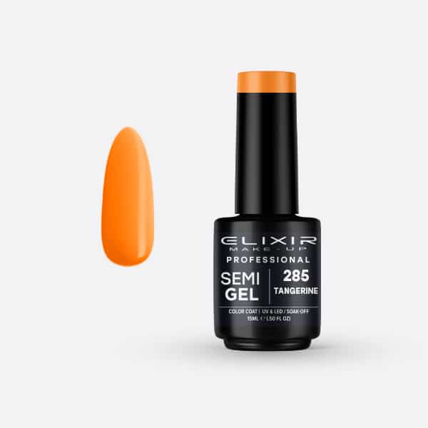Elixir Pro. Ημιμόνιμο βερνίκι 15ml – #285 (Tangerine)