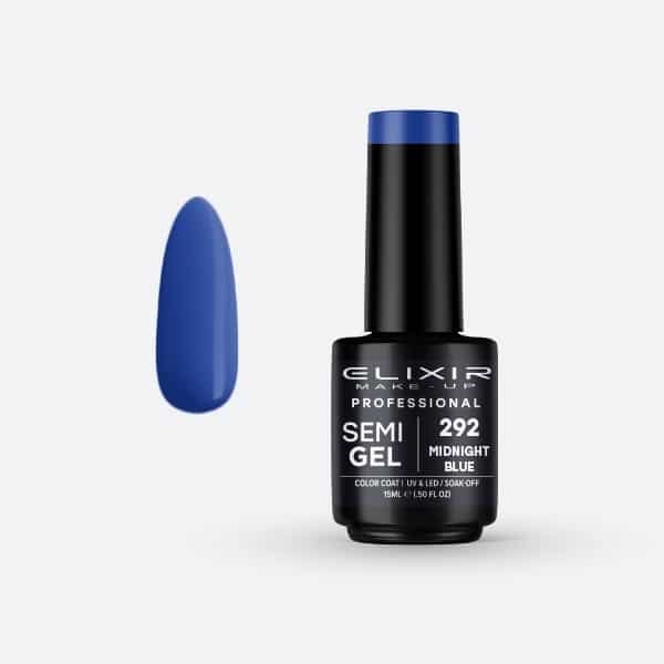 Elixir Pro. Ημιμόνιμο βερνίκι 15ml – #292 (Midnight Blue)