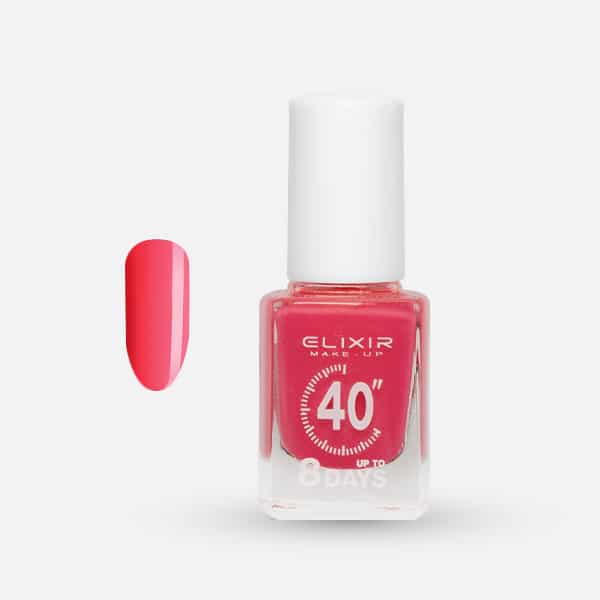 Elixir Βερνίκι 40″ & Up to 8 Days – #445 (Orange Pink)