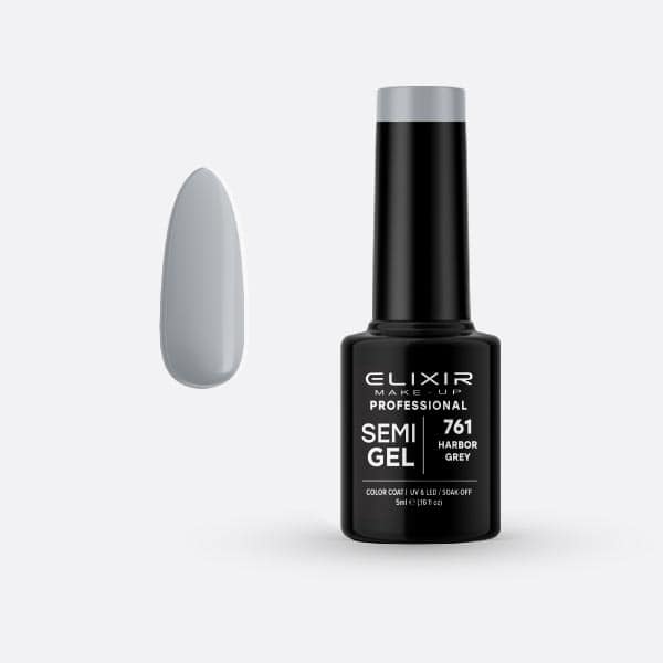 Elixir Ημιμόνιμο βερνίκι 5ml – #761 (Harbor Grey)
