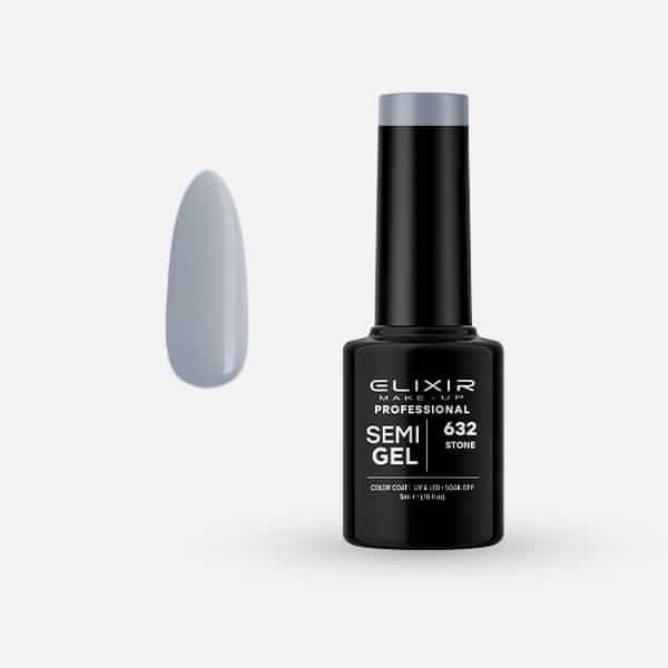 Elixir Ημιμόνιμο βερνίκι 5ml – #632 (Stone)