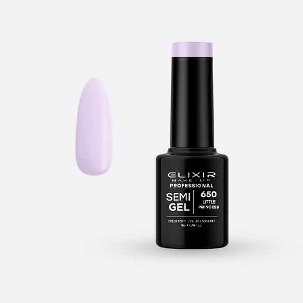 Elixir Ημιμόνιμο βερνίκι 5ml – #650 (Little Princess)