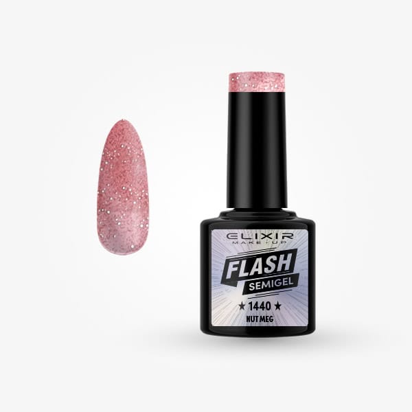 Elixir Ημιμόνιμο βερνίκι 8ml - #1440 Nut meg