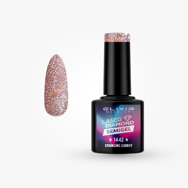 Elixir Ημιμόνιμο βερνίκι 8ml - #1442 Sparkling carrot