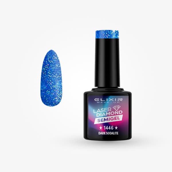 Elixir Ημιμόνιμο βερνίκι 8ml - #1446 Dark sodalite