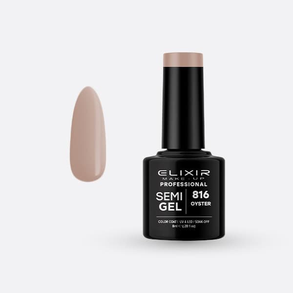 Elixir Ημιμόνιμο βερνίκι 8ml - #816 (Oyster)