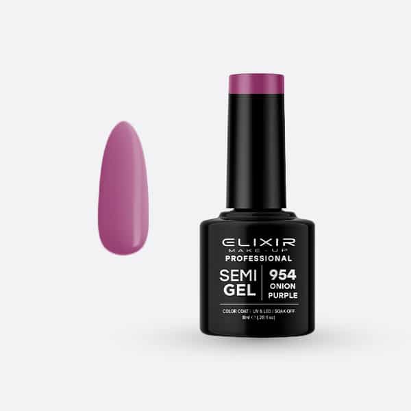 Elixir Ημιμόνιμο βερνίκι 8ml - #954 (Onion Purple)