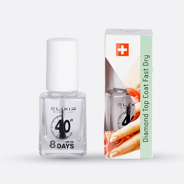 Elixir Θεραπεία Νυχιών - Diamond Top Coat Fast Dry #867