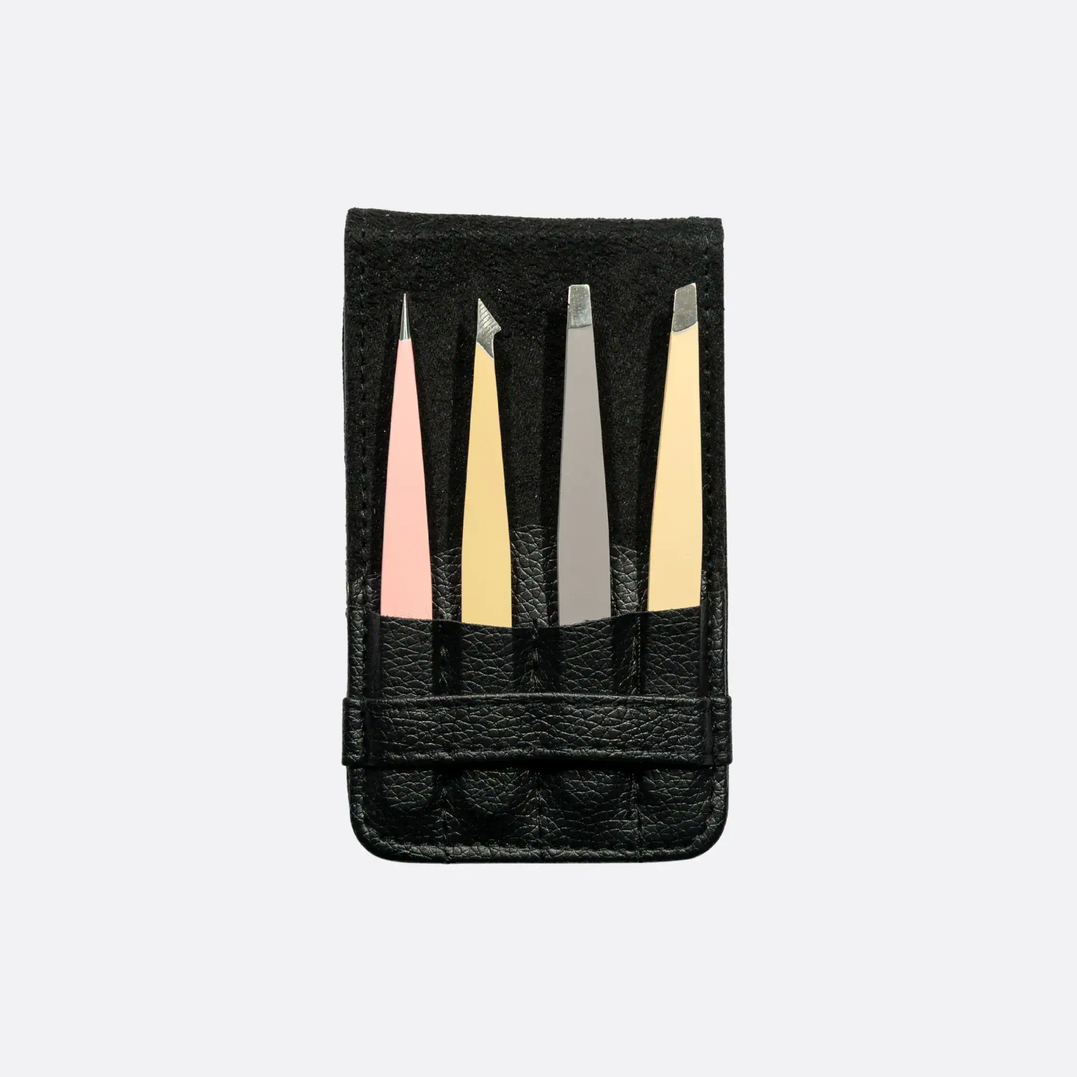 Elixir TWEEZERS KIT Επαγγελματικά Τσιμπιδάκια Φρυδιών – #553 (Σετ 4 τεμαχίων)
